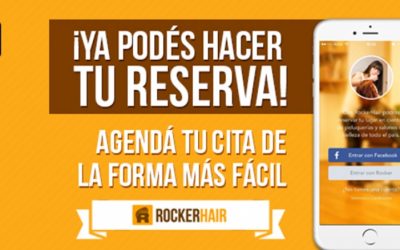 RockerHair, lanza app para agendar horario en centros estéticos