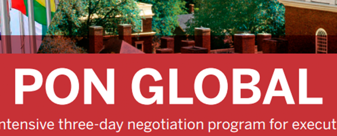 Program on Negotiation (PON) at Harvard Law School presenta en Montevideo su exitoso y exclusivo programa de educación ejecutiva PON Global