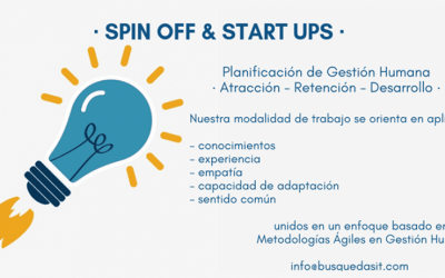 Cuidados com as pessoas - Spin offs &amp; Start Ups