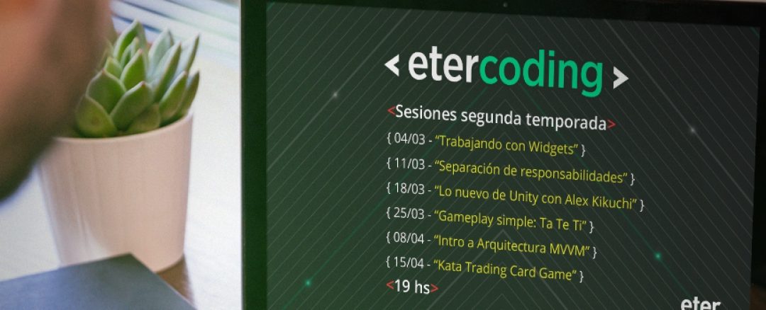 ETERMAX DA INICIO A LA NUEVA TEMPORADA DE ETERCODING CON UNITY COMO EJE CONDUCTOR