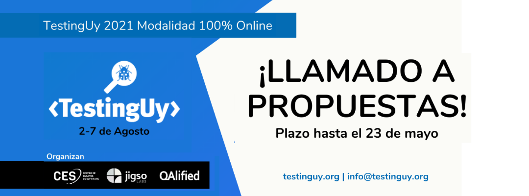 TestingUy 2021 abre llamado a sponsors, charlas y talleres