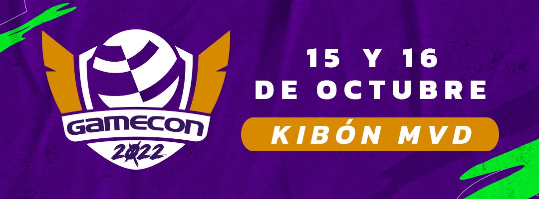 GAMECON 2022: Dos jornadas dedicadas al gaming en Uruguay