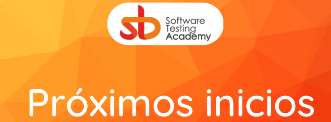 Próximos inicios de cursos con instructor en Software Testing Academy