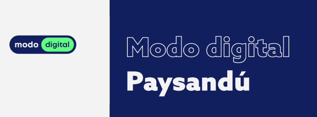 Convocatoria a soluciones digitales para Modo Digital en Paysandú