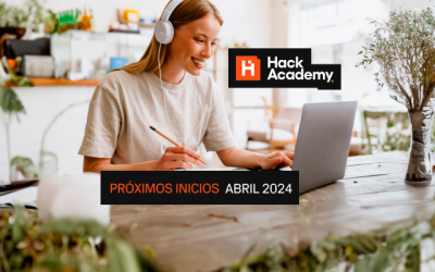 Nuevos cursos en Hack Academy | Inicios abril 2024