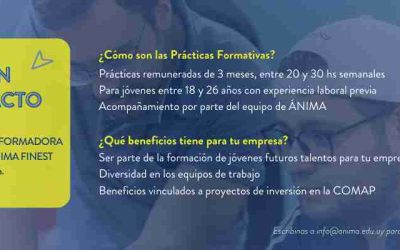 ¿Tu empresa quiere ser Formadora y acompañar a un estudiante de ÁNIMA?