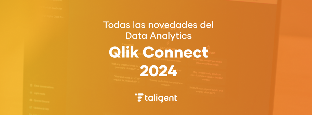 Todas las novedades en Data Analytics: Qlik Connect 2024